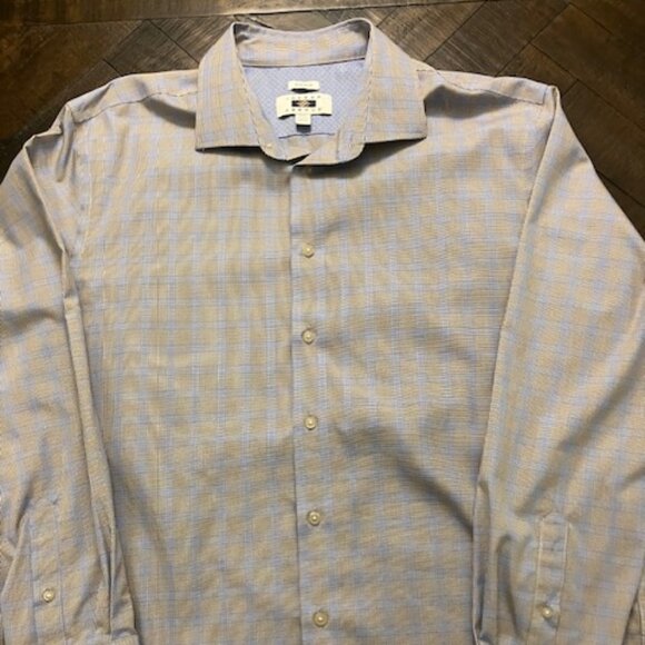 ❄️ ❄️ Winter Sale ❄️ ❄️ Men Joseph Abboud Plaid Shirt (Nearly New) - Picture 4 of 5